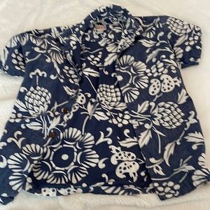 Boys Hawaiian button down